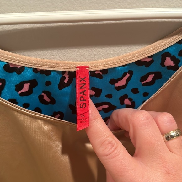 NWT Scoop Neck Camisole Nude 2x - Picture 4 of 6